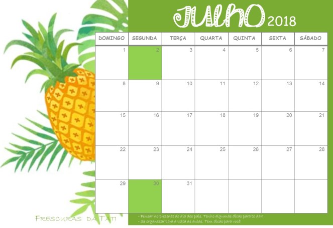 Julho 2018