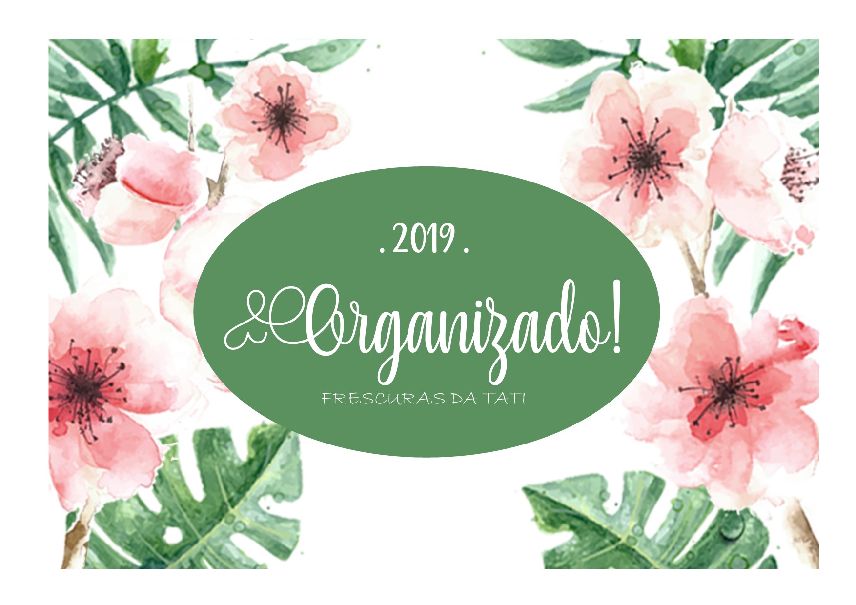 Capa planner 2019 - Capa verde