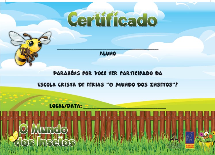 Certificado - Crianças